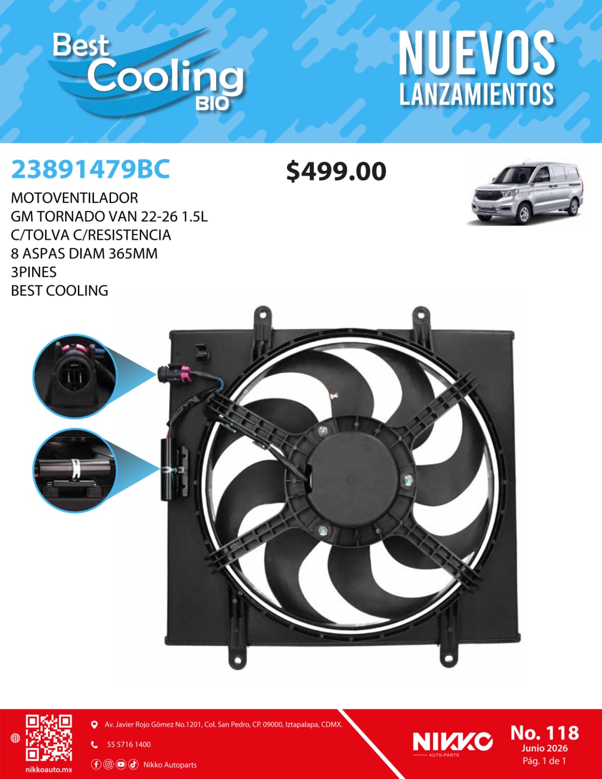 Lanzamiento Motoventiladores Best Cooling