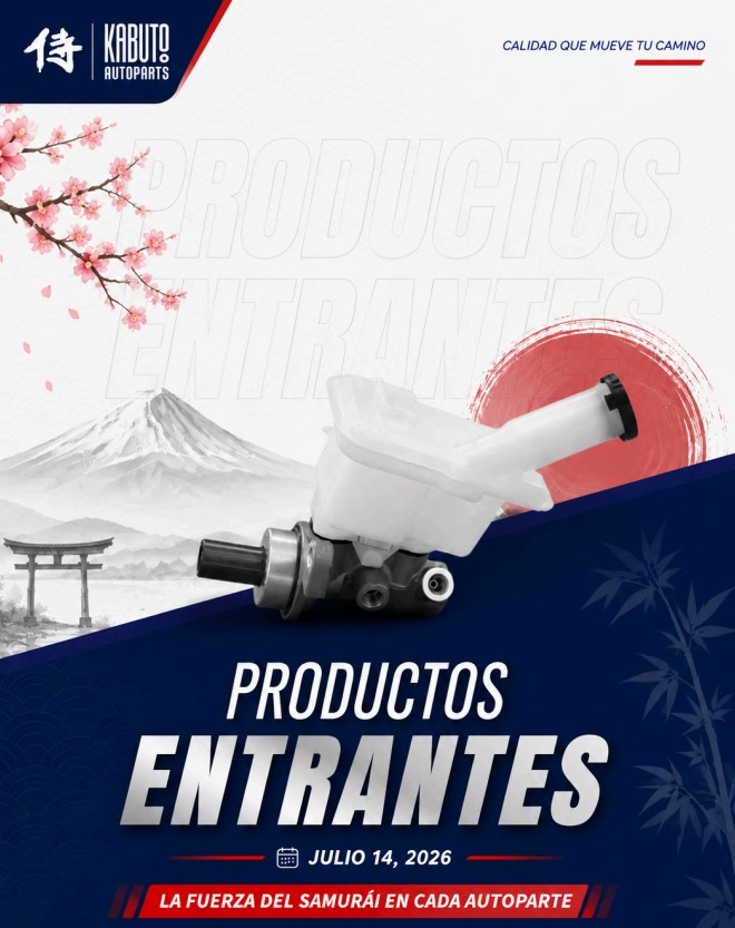 Lanzamiento Cilindros Maestros Kabuto