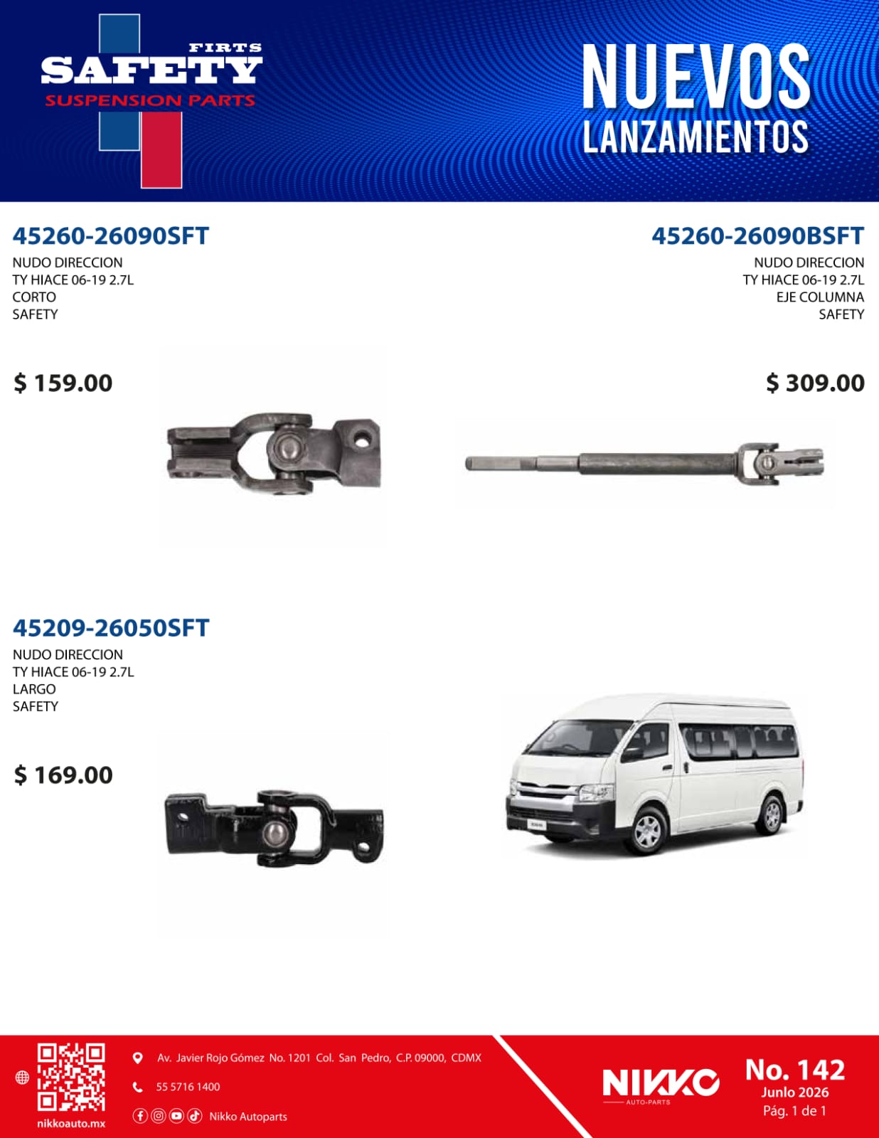 Lanzamiento Nudos de Dirección First Safety