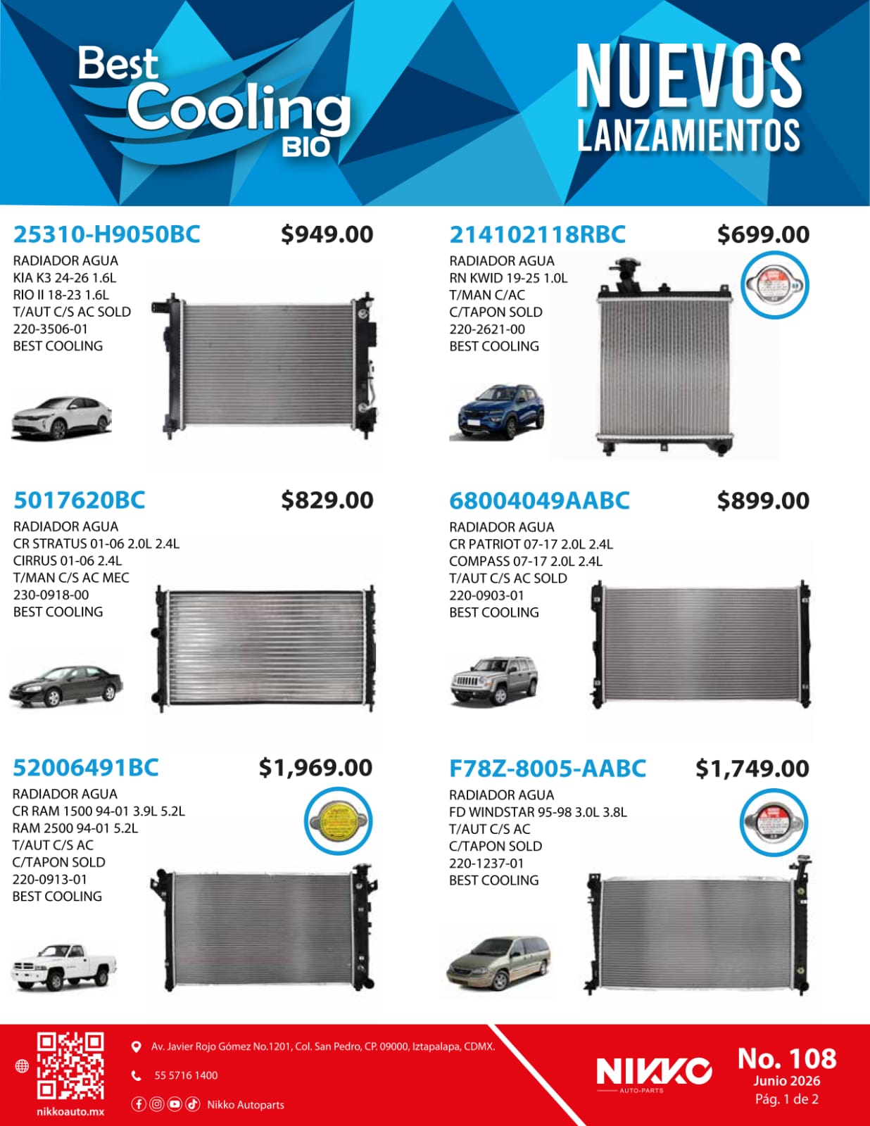 Lanzamiento Radiadores Best Cooling