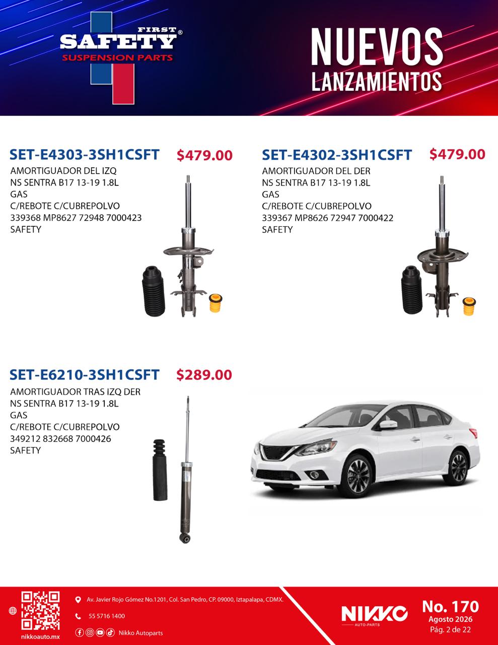 Nuevos Lanzamientos SAFETY