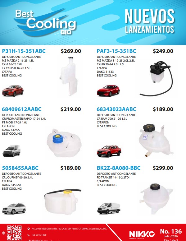 Lanzamientos Nuevos Depositos